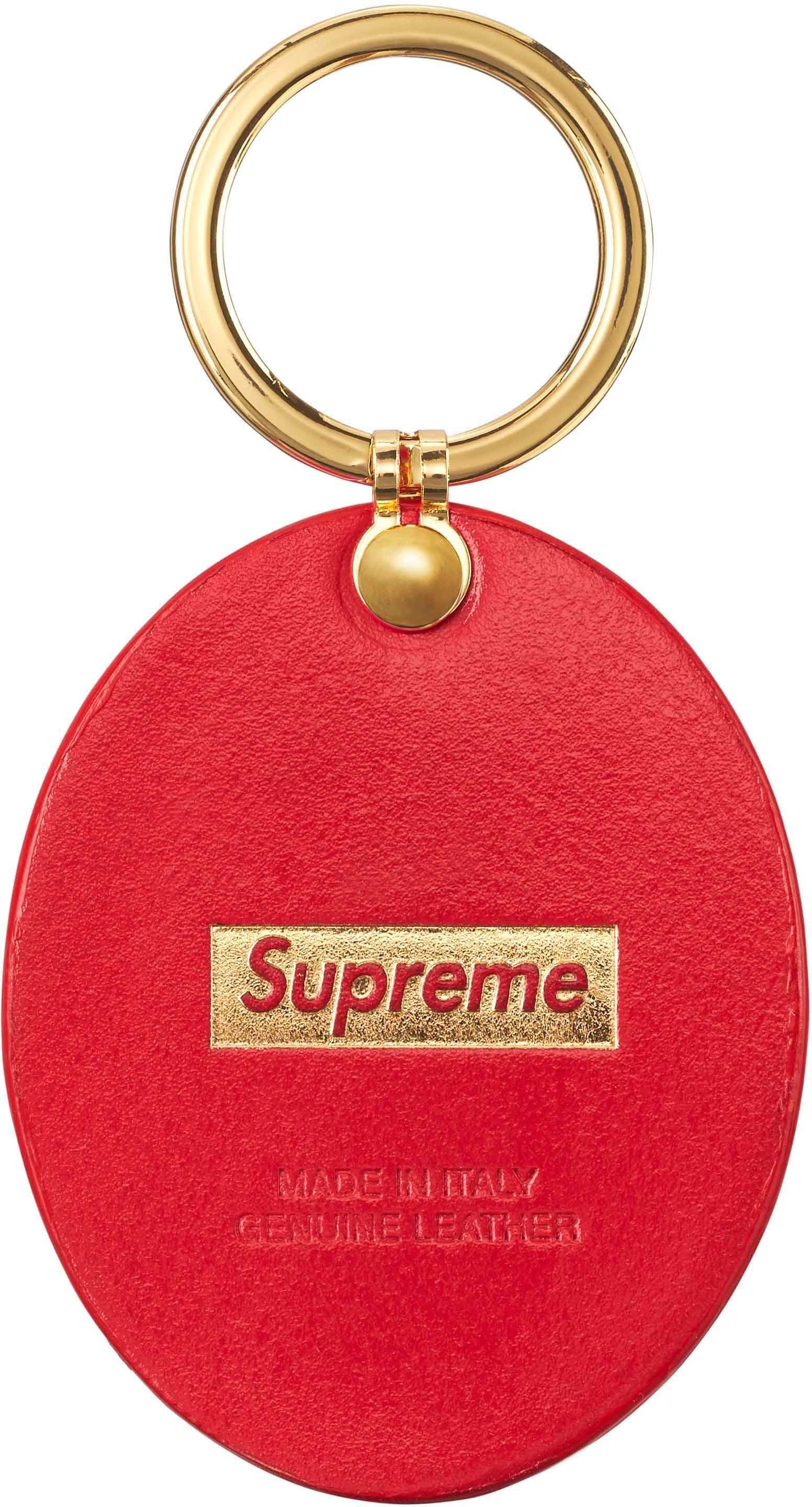 Guadalupe Leather Keychain view 2